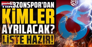 Trabzonspor'dan kimler ayrılacak! Liste hazır!
