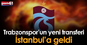 Trabzonspor'un yeni transferi Felipe Augusto İstanbul'a geldi