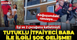 Tutuklu olan itfaiye eri kendini astı