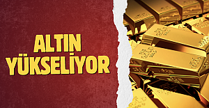 ALTIN YÜKSELİYOR