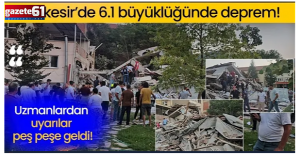 Balıkesir deprem!