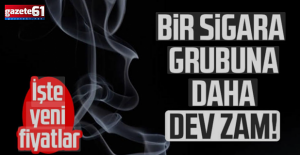 Bir sigara grubuna daha zam geldi!