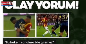"Bu hakem sahalara bile giremez"