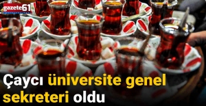 Çaycı üniversite genel sekreteri oldu