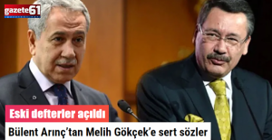 Bülent Arınç’tan Melih Gökçek’e sert sözler