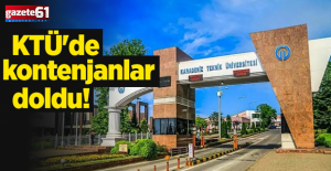KTÜ'de kontenjanlar doldu!