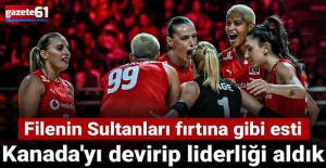 Filenin Sultanları Kanada'yı devirip liderliği aldık