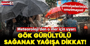 Meteoroloji'den o iller için uyarı geldi: Sıcaklıklar düşüyor sağanak geliyor!