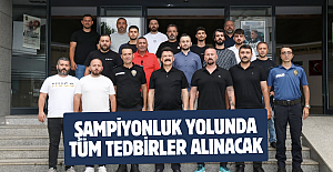 Şampiyonluk yolunda tüm tedbirler alınacak