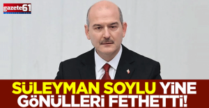 Süleyman Soylu, yine gönülleri fethetti!