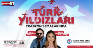 Trabzon’da Türk Yıldızları'nı Bekliyor