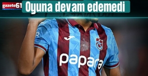  Trabzonspor'a sakatlık şoku! Oyuna devam edemedi