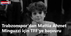 Trabzonspor'dan Mattia Ahmet Minguzzi için TFF'ye başvuru