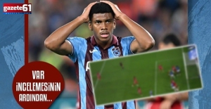 Trabzonspor'un golü VAR'dan döndü! İşte o pozisyon
