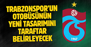 Trabzonspor’un otobüsünün yeni tasarımını taraftar belirleyecek!