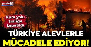 Türkiye alevlerle mücadele ediyor!
