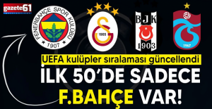 UEFA kulüpler sıralaması güncellendi!