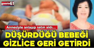 Yeni doğan bebeği satın aldığı iddia edildi!
