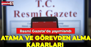 Atama ve Görevden Alma