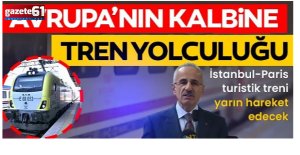 Avrupa’nın kalbine nostaljik tren yolculuğu!