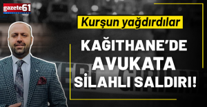 Avukata silahlı saldırı! Kurşun...