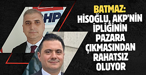 Batmaz: Hisoğlu, AKP’nin ipliğinin pazara çıkmasından rahatsız oluyor