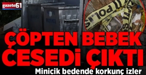 Bebeğini çöpe atıp alışverişe gitti!