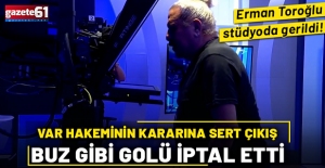 Erman Toroğlu hakem Ozan Ergün'ü yerden yere vurdu...