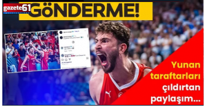 Yunan taraftarları çıldırttı...