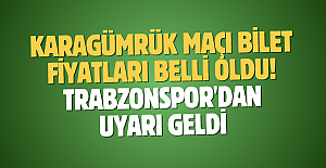 Karagümrük maçı bilet fiyatları belli oldu! Trabzonspor'dan uyarı geldi