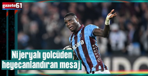  Onuachu'dan "Daha yeni başlıyorum"