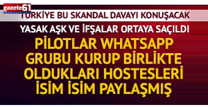 Pilotla hostesin yasak aşkı bütün iğrençlikleri ortaya çıkardı!