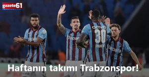 Süper Lig’de haftanın takımı Trabzonspor! Performans verileriyle öne çıktı