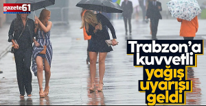 Trabzon'da sağanak alarmı! Sel riskine karşı uyarı geldi