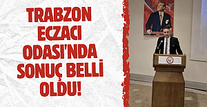 Trabzon Eczacı Odası'nda sonuç belli oldu!