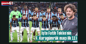Trabzonspor'da hedef galibiyet!
