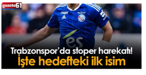 Trabzonspor'dan sürpriz stoper harekatı! Ocak ayında Premier Lig'den gelecek