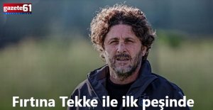  Trabzonspor Fatih Tekke ile ilk peşinde