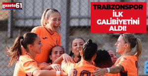 Trabzonspor ilk galibiyetini aldı!