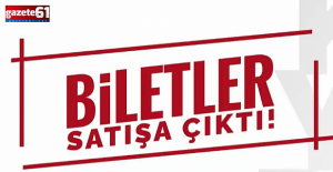 Trabzonspor Kayserispor maçının biletleri satışta