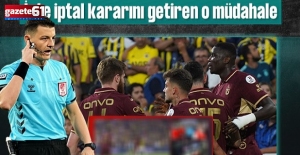 Trabzonspor'un golü VAR'dan döndü!