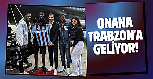 Trabzonspor'un yeni kalecisi André Onana Trabzon'a geliyor.