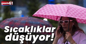 Yaza veda! Sıcaklıklar düşüyor!