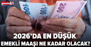 2026'da en düşük emekli maaşı ne kadar olacak?