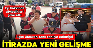 2 aylık eşini öldürmüştü tahliyesine itiraz edildi