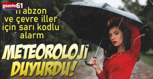 40 il için sağanak uyarısı, sarı kodlu alarm!