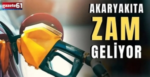 Akaryakıta tarihi zam kapıda!