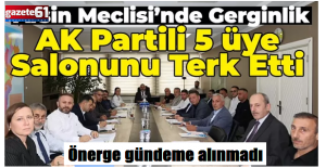 Arsin Meclisi’nde tansiyon yükseldi!