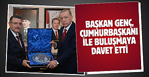 Başkan Genç, Cumhurbaşkanı ile buluşmaya davet etti