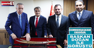 Cumhurbaşkanı Erdoğan ile Başkan Doğan Bir Görüşme Gerçekleştirdi
